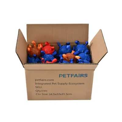 3-Color Mixed Treat Dispensing Design TPR Dog Toy with Bell2 3-Color Mixed Treat Dispensing Design TPR Dog Toy with Bell2