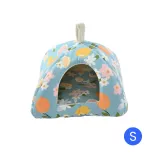 S Size Spring-Summer Series Triangular Cozy Small Pet Cave Bed