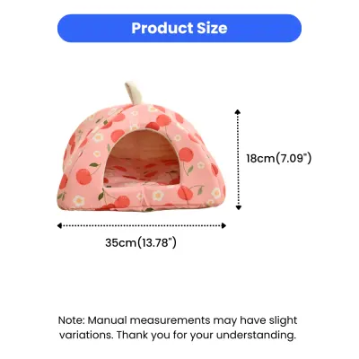 M Size Spring-Summer Series Triangular Cozy Small Pet Cave Bed5 M Size Spring-Summer Series Triangular Cozy Small Pet Cave Bed5