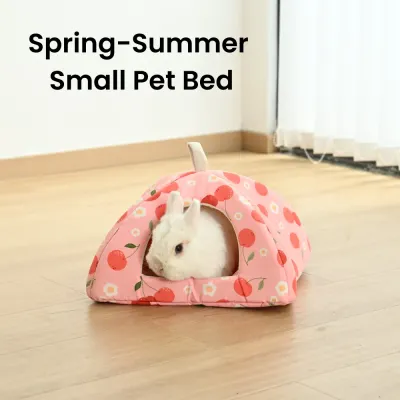M Size Spring-Summer Series Triangular Cozy Small Pet Cave Bed2 M Size Spring-Summer Series Triangular Cozy Small Pet Cave Bed2