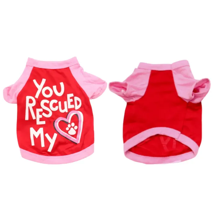 Summer Dog T-Shirt Lightweight and Comfortable Pet Clothes (2)