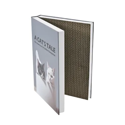 Foldable Book-Style Thick Durable Cat Scratcher1