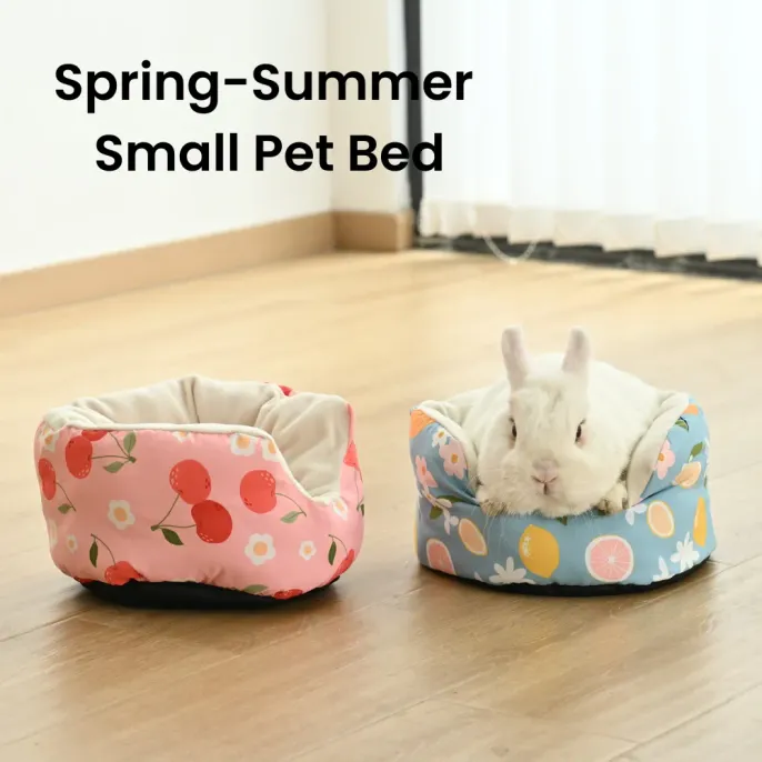 Spring-Summer Series Small Animals Bed with Non-Slip Bottom4