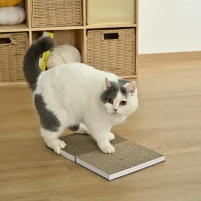 Foldable Book-Style Thick Durable Cat Scratcher2
