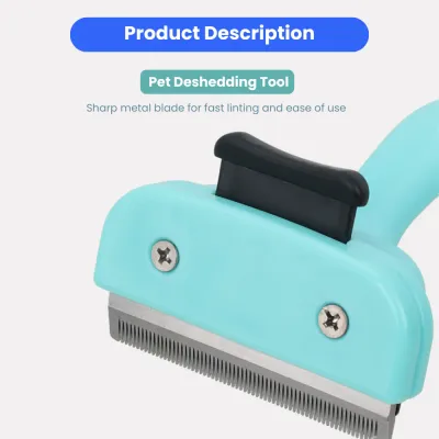 Dematting Tool Slicker Brush Nail File 6pcs Pet Blue Grooming Kit (5) Dematting Tool Slicker Brush Nail File 6pcs Pet Blue Grooming Kit (5)