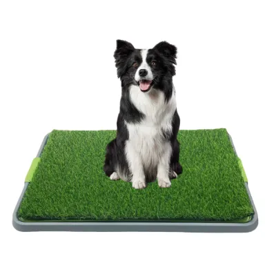 Fake Grass Potty Tray Indoor Outdoor Large Size Dog Toilet (8) Fake Grass Potty Tray Indoor Outdoor Large Size Dog Toilet (8)