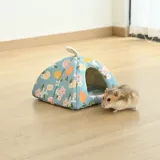 S Size Spring-Summer Series Triangular Cozy Small Pet Cave Bed