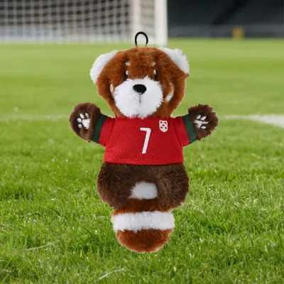 Squeaker Comfortbale FPF Pet Plush Toy - Raccoon (3)