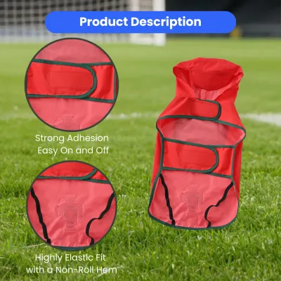 Waterproof Lightweight Polyester with PU PFP Pet Raincoat (2) Waterproof Lightweight Polyester with PU PFP Pet Raincoat (2)