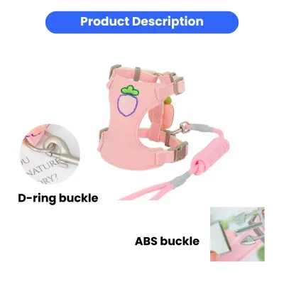 Pet harness set (9)