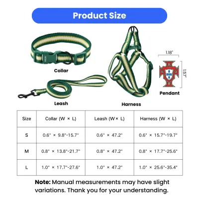 Flexible Polyester Made FPF Pet Leash and Harness and Collar Set (5)