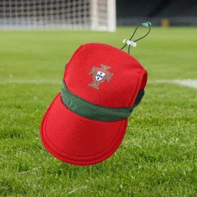 Sporty and stylish  Polyester Sun Protection FPF Pet Sun Cap (3)