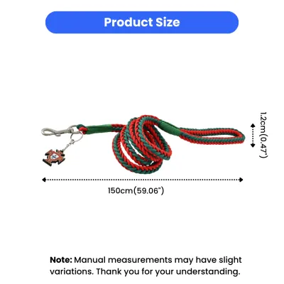 Strong and Tug Resistant Polyester FPF Woven Pet Leash (2) Strong and Tug Resistant Polyester FPF Woven Pet Leash (2)