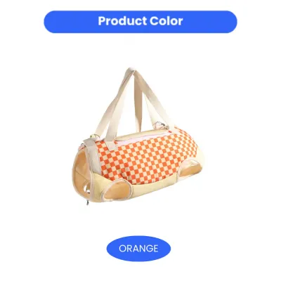 Checkered Cat Carrier Backpack Portable Pet Sling Bag for Outdoor Walking Checkered Cat Carrier Backpack Portable Pet Sling Bag for Outdoor Walking