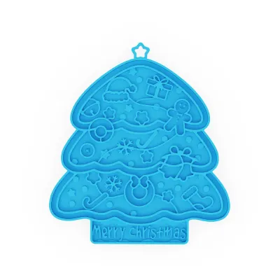 Pet Christmas silicone mat (4) Pet Christmas silicone mat (4)