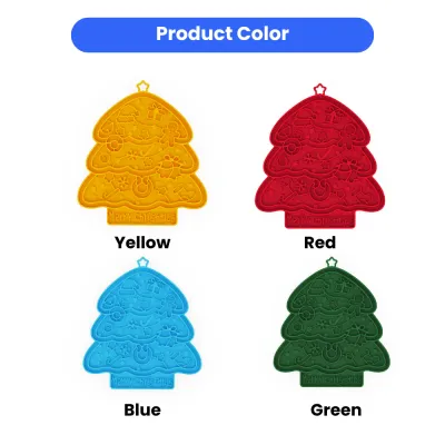 Pet Christmas silicone mat (7) Pet Christmas silicone mat (7)
