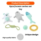 Pet polar toys set (10)