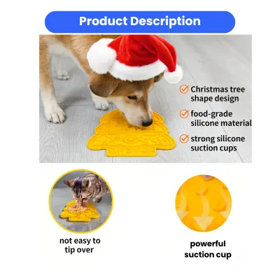 Pet Christmas silicone mat (10) Pet Christmas silicone mat (10)