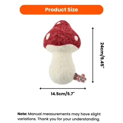 Pet mushroom toy (2) Pet mushroom toy (2)