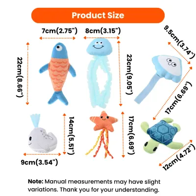 Pet ocean toy set (10) Pet ocean toy set (10)