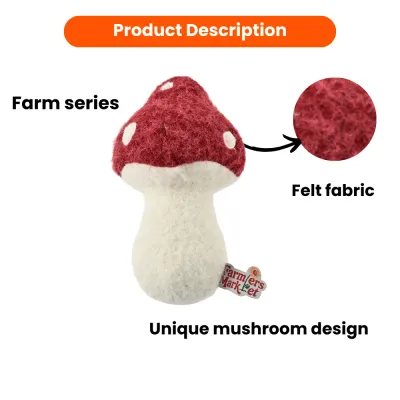 Pet mushroom toy (3) Pet mushroom toy (3)