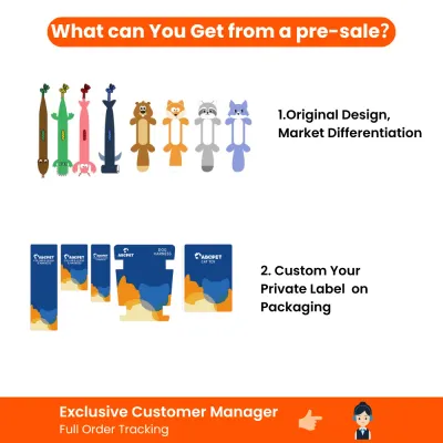 Private Label Pet Products Custom Packaging Pet Supplies Wholesale Pet toy private label packaging customization service for wholesale buyers and pet brands