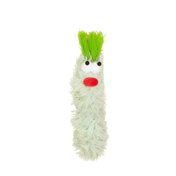 Light Green Plush Cat Toy Bulk – Funny Catnip Toy Supplier light green plush cat toy funny face catnip toy interactive cat toy wholesale
