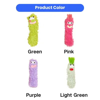 Plush Cat Toy Bulk Multi Colors – Green Pink Purple Catnip Toys plush cat toy in multiple colors green pink purple light green catnip toys bulk supply