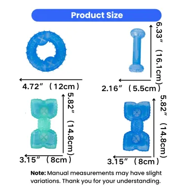 Dog Chew Toy Size Chart | Pet Toys Dimensions for Retailers dog chew toy size chart with dimensions in inches and centimeters