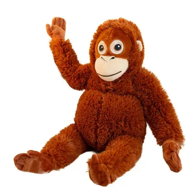 Plush Orangutan Dog Toy Bulk | Soft Stuffed Pet Toy Supplier Petfairs plush orangutan dog toy bulk soft stuffed interactive pet toy supplier
