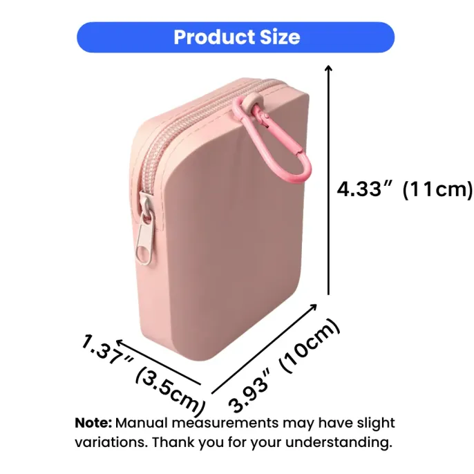 Dog Treat Pouch Size Portable Silicone Snack Bag Dimensions portable silicone dog food bag size 4.33 inch height 3.93 inch width compact design