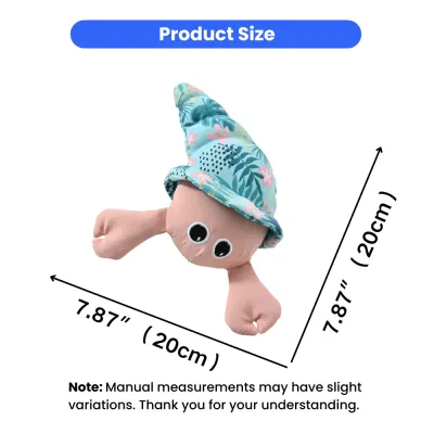 Crab Dog Toy Size 7.87 Inch | 20cm Pet Toy Dimensions crab dog toy size 7.87 inch 20cm soft plush pet toy measurement