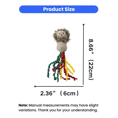 Lion Cat Toy Size 8.66in x 2.36in – Catnip Plush Toy Dimensions | Petfairs lion cat toy size 8.66 inches length 2.36 inches width catnip plush toy dimensions