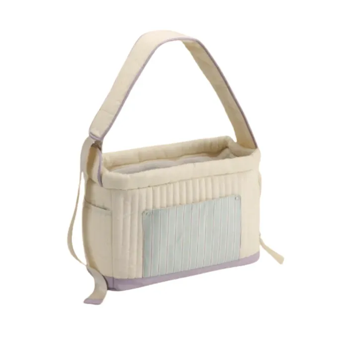 Beige Pet Carrier Bag Minimalist Soft Dog Travel Carrier Bag beige pet carrier bag minimalist design soft portable dog travel shoulder bag