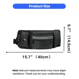 dog training waist bag size 40cm length 14.5cm height measurement detail