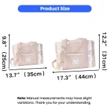 cat carrier bag size dimensions 35cm 44cm portable pet travel bag size chart