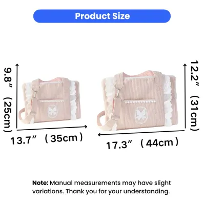 Cat Carrier Bag Size Chart | Portable Pet Carrier Dimensions | Petfairs cat carrier bag size dimensions 35cm 44cm portable pet travel bag size chart