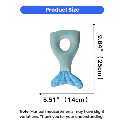 mermaid tail dog toy size 9.84 inch 5.51 inch dog toy dimensions small medium dog toy