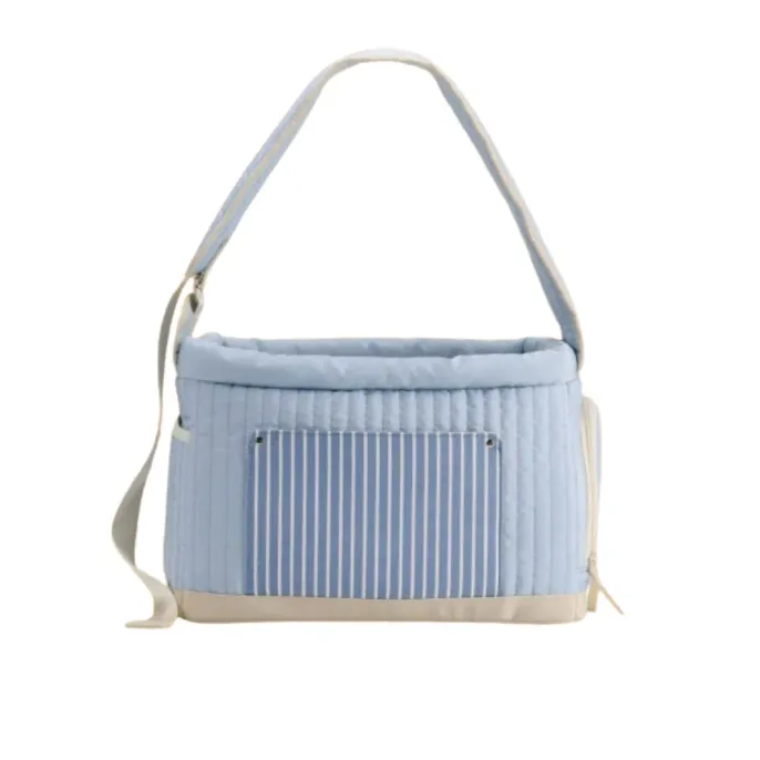Blue Pet Carrier Bag Lightweight Soft Dog Travel Shoulder Bag blue pet carrier bag lightweight soft portable dog travel shoulder carrier