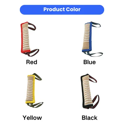 Dog Chew Toy Multiple Colors Red Blue Yellow Black Wholesale | Petfairs durable dog chew toy available in red blue yellow and black color options