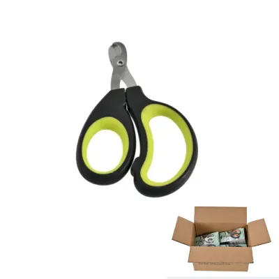 Yellow Cat Nail Clippers – Non-Slip Handle Pet Grooming Tool yellow cat nail clippers non slip ergonomic handle pet grooming tool