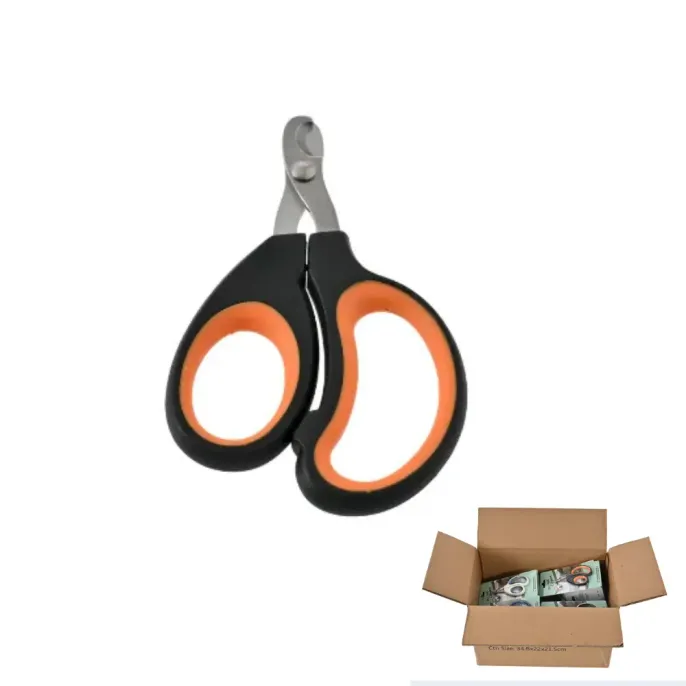 Orange Cat Nail Clippers – Durable Pet Grooming Tool Wholesale orange cat nail clippers durable design pet grooming wholesale supply