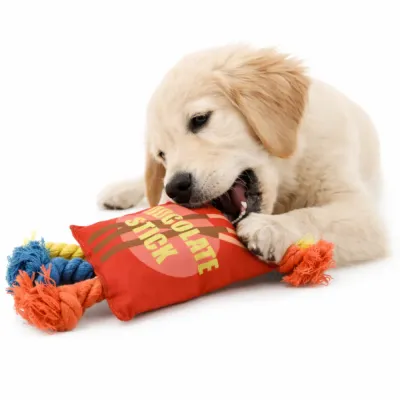 Durable Dog Rope Chew Toy for Aggressive Chewers Petfairs dog chewing durable rope toy aggressive chewer oxford fabric pet toy