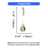 Diagram showing the dimensions of the cat toy: 11.8 inches in height and 3.15 inches in width.