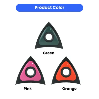 Pet-Hair-Remover-Available-Colors Three pet hair removal tools displayed in Green, Pink, and Orange color options.