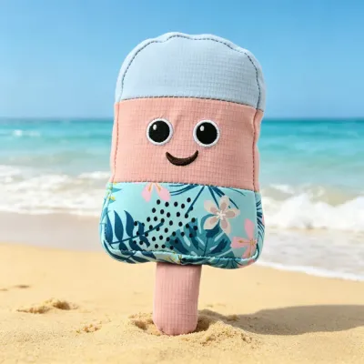 Cute Popsicle Dog Toy Plush Squeaky Pet Toy Bulk Wholesale Petfairs cute popsicle dog toy plush squeaky toy soft chew toy for puppies bulk pet supplies