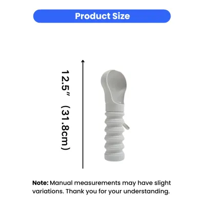 Portable Dog Water Bottle Size 12.5 Inch Foldable Cup portable dog water bottle size 31.8cm 12.5 inch foldable pet travel water cup dimensions