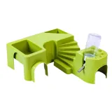 Multi-Functional Hamster Cage Accessory Set with Water Bottle Multi-Functional Hamster Cage Accessory Set with Water Bottle