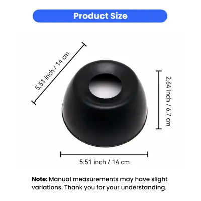 Dog licking bowl size dimensions 5.51 inch 14 cm slow feeder silicone bowl for small medium and large dogs