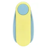 Yellow Self Cleaning Pet Grooming Brush Yellow self cleaning grooming brush for dogs and cats isolated on white background